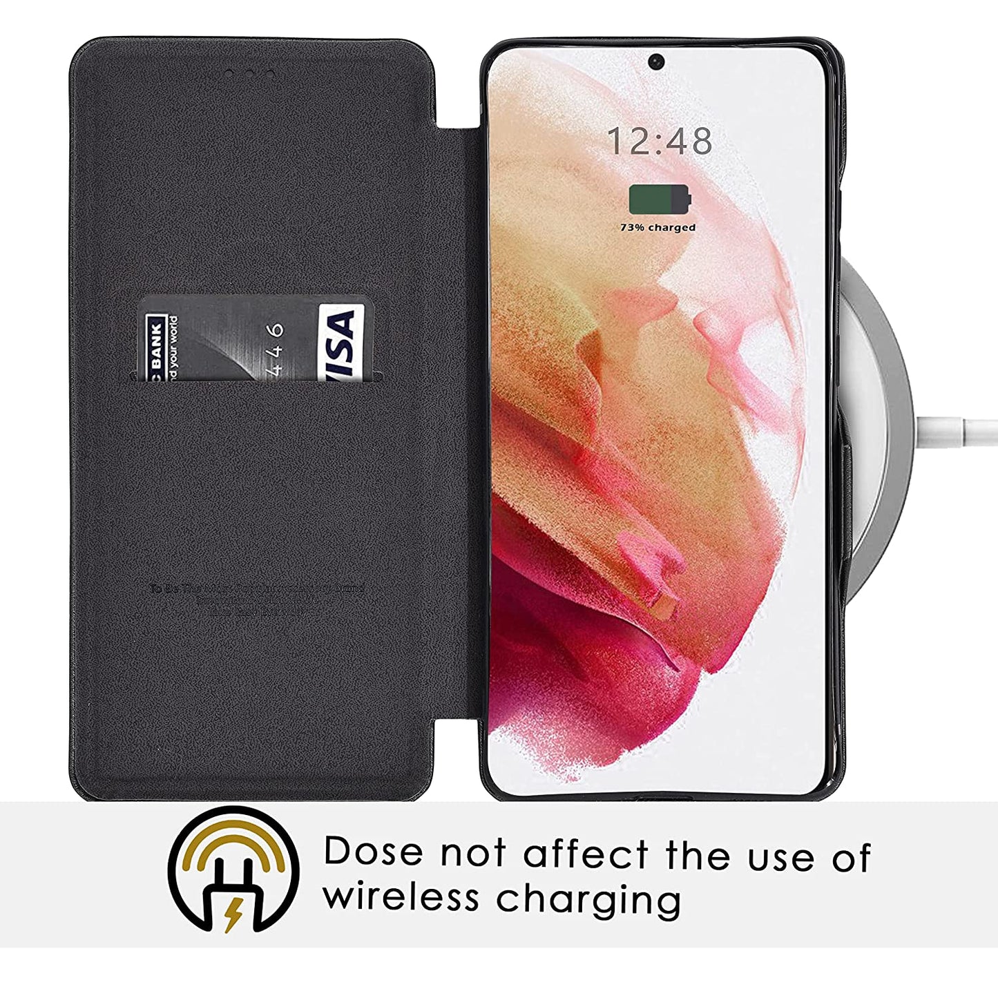 Premium Samsung PU Leather Flip Cover